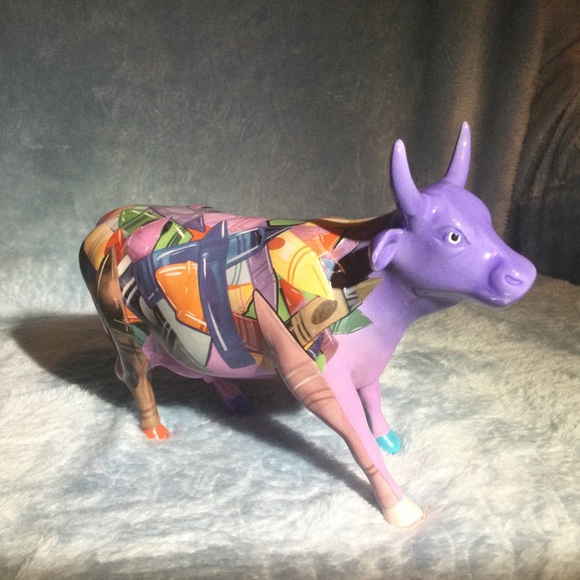 Vintage “ Cow Parade” Crayon Cow Figurine by Westland Giftware - Picture 2 of 10